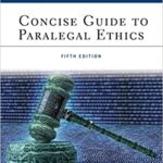 خرید و دانلود نسخه کامل کتاب Concise Guide to Paralegal Ethics (Aspen Paralegal) (5th Edition) –  +  pdf