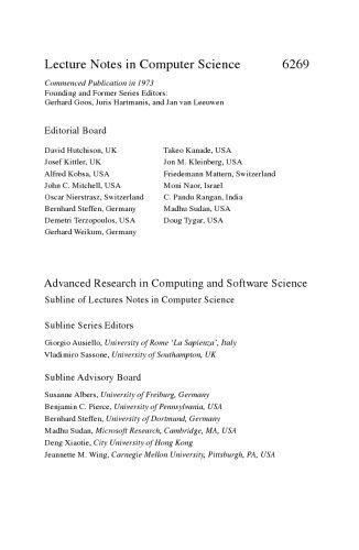 خرید و دانلود نسخه کامل کتاب CONCUR 2010 – Concurrency Theory: 21th International Conference, CONCUR 2010, Paris, France, August 31-September 3, 2010. Proceedings_685e7f597ee89.jpeg خرید و دانلود نسخه کامل کتاب CONCUR 2010 – Concurrency Theory: 21th International Conference, CONCUR 2010, Paris, France, August 31-September 3, 2010. Proceedings