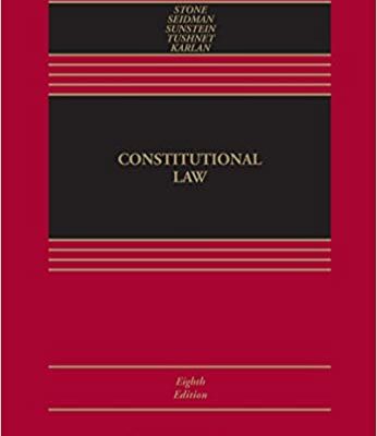 خرید و دانلود نسخه کامل کتاب Constitutional Law (Aspen Casebook Series) (8th Edition) –  +  pdf