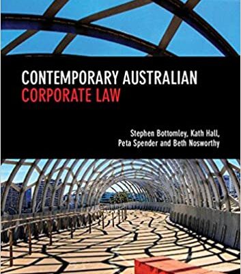 خرید و دانلود نسخه کامل کتاب Contemporary Australian Corporate Law –  PDF