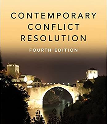 خرید و دانلود نسخه کامل کتاب Contemporary Conflict Resolution (4th Edition) –  pdf