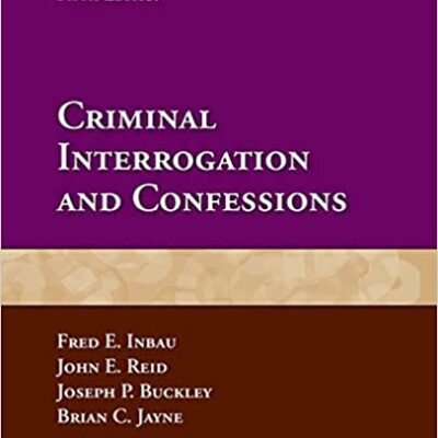 خرید و دانلود نسخه کامل کتاب Criminal Interrogation and Confessions (5th Edition) –  pdf