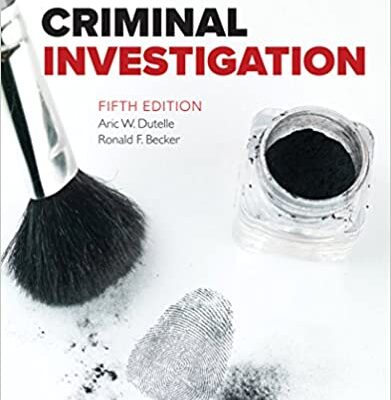 خرید و دانلود نسخه کامل کتاب Criminal Investigation (5th Edition) –  PDF