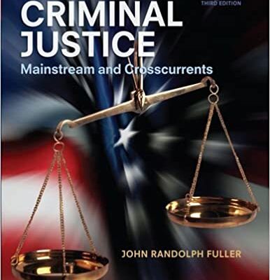 خرید و دانلود نسخه کامل کتاب Criminal Justice: Mainstream and Crosscurrents (3rd Edition) –  pdf
