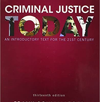 خرید و دانلود نسخه کامل کتاب Criminal Justice Today: An Introductory Text for the 21st Century (13th Edition) –  PDF