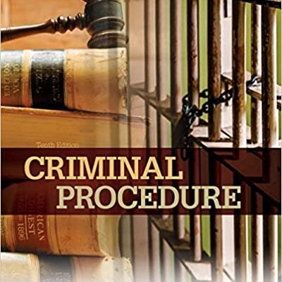 خرید و دانلود نسخه کامل کتاب Criminal Procedure (10th Edition) –  PDF
