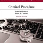 خرید و دانلود نسخه کامل کتاب Criminal Procedure: Investigation and the Right to Counsel (4th Edition) –  +  Pdf