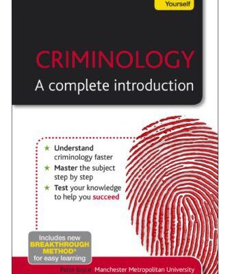 خرید و دانلود نسخه کامل کتاب Criminology: A Complete Introduction: Teach Yourself