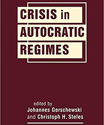 خرید و دانلود نسخه کامل کتاب Crisis in Autatic Regimes BY Gerschewski –  Pdf