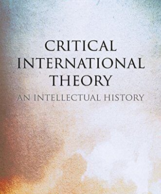 خرید و دانلود نسخه کامل کتاب Critical International Theory: An Intellectual History –  PDF