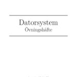 خرید و دانلود نسخه کامل کتاب Datorsystem : övningshäfte