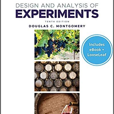 خرید و دانلود نسخه کامل کتاب Design and analysis of experiments (10th edition) –  +  pdf