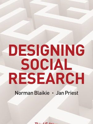 خرید و دانلود نسخه کامل کتاب Designing Social Research: The Logic of Anticipation (3rd Edition) –  pdf