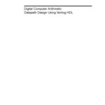 خرید و دانلود نسخه کامل کتاب Digital Computer Arithmetic Datapath Design Using Verilog HDL (International Series in Operations Researchand Management Science)