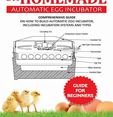 خرید و دانلود نسخه کامل کتاب DIY HOMEMADE AUTOMATIC EGG INCUBATOR GUIDE FOR BEGINNERS –  Pdf