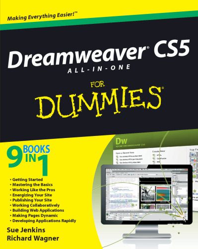 خرید و دانلود نسخه کامل کتاب Dreamweaver CS5 All-in-One For Dummies (For Dummies (Computer Tech))_6860b6b164d11.jpeg خرید و دانلود نسخه کامل کتاب Dreamweaver CS5 All-in-One For Dummies (For Dummies (Computer Tech))