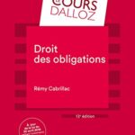 خرید و دانلود نسخه کامل کتاب Droit des obligations (French)