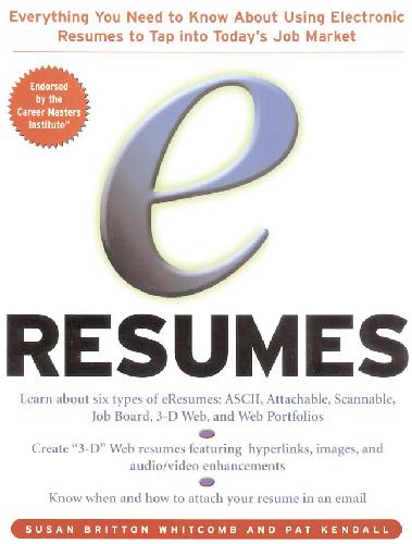 خرید و دانلود نسخه کامل کتاب E-Resumes: Everything You Need to Know About Using Electronic Resumes to Tap into Today’s Job Market – PDF_683e4a33a0c3a.jpeg خرید و دانلود نسخه کامل کتاب E-Resumes: Everything You Need to Know About Using Electronic Resumes to Tap into Today’s Job Market – PDF
