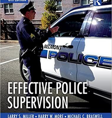 خرید و دانلود نسخه کامل کتاب Effective Police Supervision (8th Edition) –  PDF