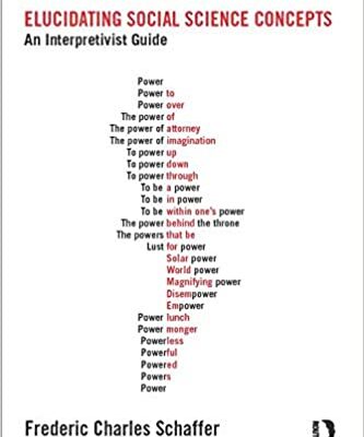 خرید و دانلود نسخه کامل کتاب Elucidating Social Science Concepts: An Interpretivist Guide –  Pdf