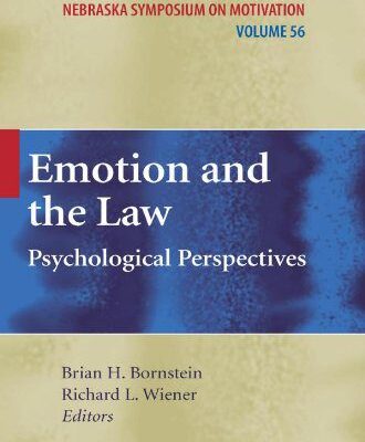 خرید و دانلود نسخه کامل کتاب Emotion and the Law: Psychological Perspectives –  PDF