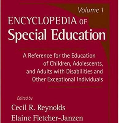 خرید و دانلود نسخه کامل کتاب Encyclopedia of Special Education Volume 1, 3rd Edition