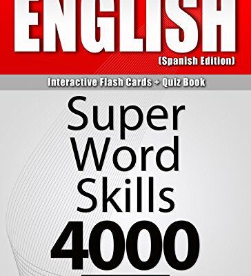 خرید و دانلود نسخه کامل کتاب ENGLISH-1 (Spanish Edition)/Interactive Flash Cards + Quiz Book/SUPER WORD SKILLS-4000/BASIC. –  +  PDF