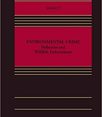 خرید و دانلود نسخه کامل کتاب Environmental Crime: Pollution and Wildlife Enforcement –  +  Pdf