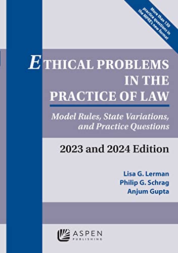 خرید و دانلود نسخه کامل کتاب Ethical Problems in the Practice of Law: Model Rules, State Variations, and Practice Questions, 2023 and 2024 Edition (Supplements) – ٍ + Pdf_683b8e4c57096.jpeg خرید و دانلود نسخه کامل کتاب Ethical Problems in the Practice of Law: Model Rules, State Variations, and Practice Questions, 2023 and 2024 Edition (Supplements) – ٍ + Pdf