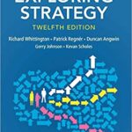 خرید و دانلود نسخه کامل کتاب Exploring Strategy, Text and Cases (12th Edition) [2019] –  PDF