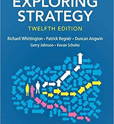 خرید و دانلود نسخه کامل کتاب Exploring Strategy, Text and Cases (12th Edition) [2019] –  PDF