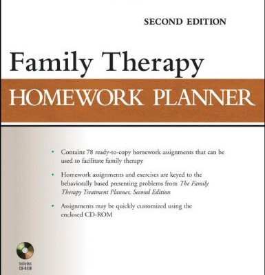 خرید و دانلود نسخه کامل کتاب Family Therapy Homework Planner, Second Edition –  PDF