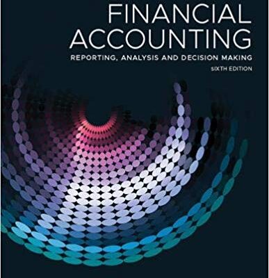 خرید و دانلود نسخه کامل کتاب Financial Accounting (6th edition)