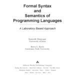 خرید و دانلود نسخه کامل کتاب Formal Syntax and Semantics of Programming Languages: A Laboratory Based Approach