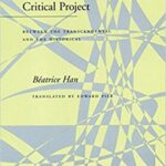خرید و دانلود نسخه کامل کتاب Foucault’s Critical Project: Between the Transcendental and the Historical (Atopia: Philosophy, Political Theory, Aesthetics) –  PDF
