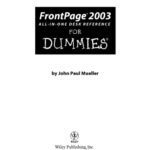 خرید و دانلود نسخه کامل کتاب FrontPage 2003 All-in-One Desk Reference For Dummies (For Dummies (Computer Tech))