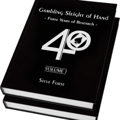 خرید و دانلود نسخه کامل کتاب Gambling Sleight of Hand : Forte Years of Research (2 volumes) – Pdf