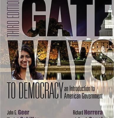 خرید و دانلود نسخه کامل کتاب Gateways to Demacy:  An Introduction to American Government –  PDF