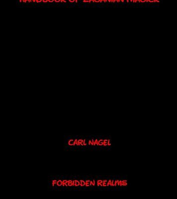 خرید و دانلود نسخه کامل کتاب Handbook of Zaganian Magick – + pdf