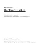 خرید و دانلود نسخه کامل کتاب Hardware hacker. Selected reprints — volume III