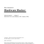 خرید و دانلود نسخه کامل کتاب Hardware hacker. Selected reprints — volume IV