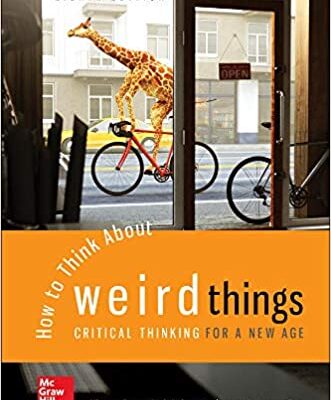 خرید و دانلود نسخه کامل کتاب How to Think About Weird Things: Critical Thinking for a New Age (8th Edition) – + Pdf