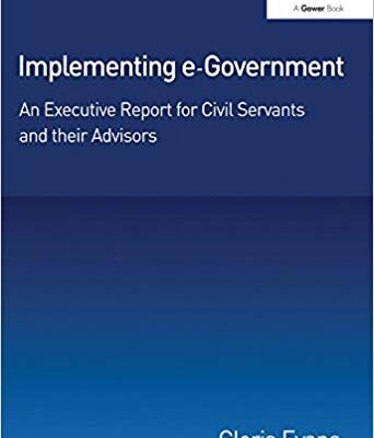 خرید و دانلود نسخه کامل کتاب Implementing e-Government:  An Executive Report for Civil Servants and their Advisors
