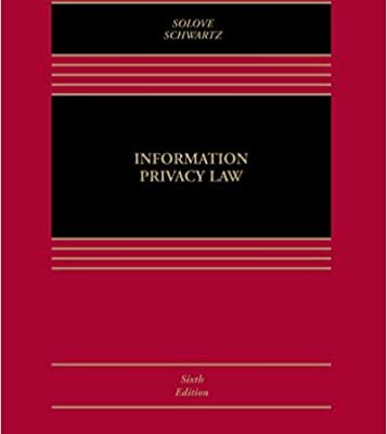 خرید و دانلود نسخه کامل کتاب Information Privacy Law (6th Edition) –  +  pdf