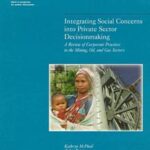 خرید و دانلود نسخه کامل کتاب Integrating Social Concerns into Private Sector Decisionmaking: A Review of Corporate Practices in the Mining, Oil, and Gas Sectors –  PDF