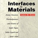 خرید و دانلود نسخه کامل کتاب Interfaces in Materials: Atomic Structure, Thermodynamics and Kinetics of Solid-Vapor, Solid-Liquid and Solid-Solid Interfaces – Pdf