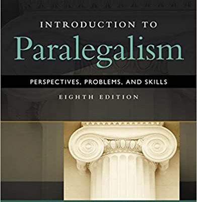 خرید و دانلود نسخه کامل کتاب Introduction to Paralegalism: Perspectives, Problems and Skills (8th Edition) –  PDF