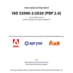 خرید و دانلود نسخه کامل کتاب ISO 32000-2:2020 (PDF 2.0)