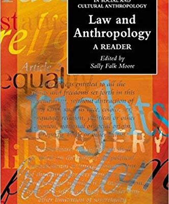 خرید و دانلود نسخه کامل کتاب Law and Anthropology:  A Reader
