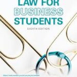 خرید و دانلود نسخه کامل کتاب Law for Business Students 8th edition